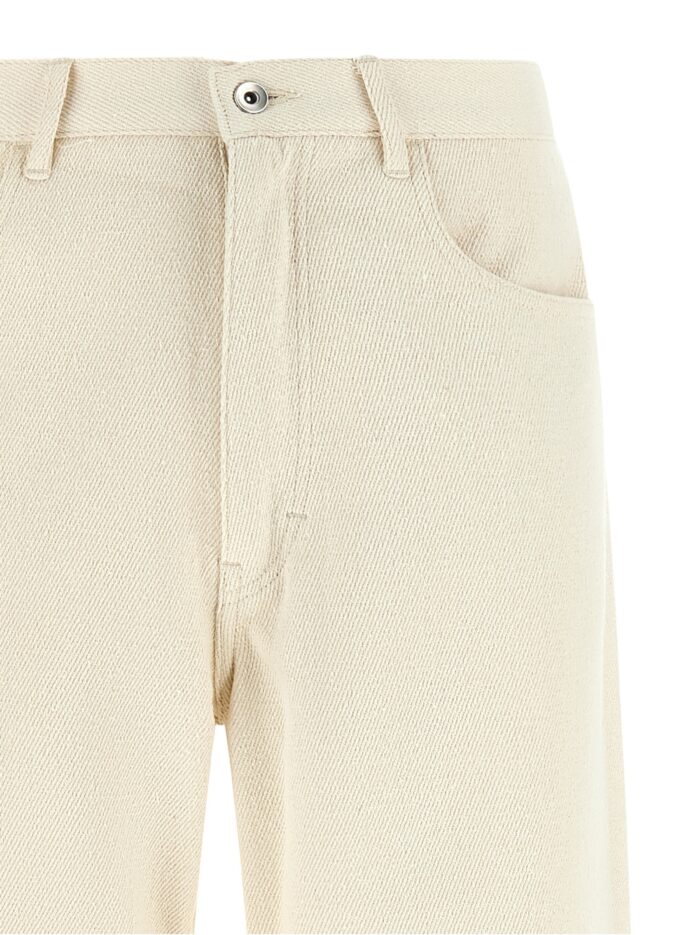 AURALEE Noil Silk Pants