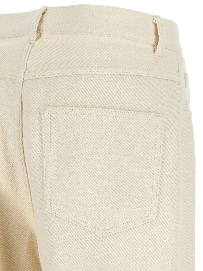 AURALEE Noil Silk Pants