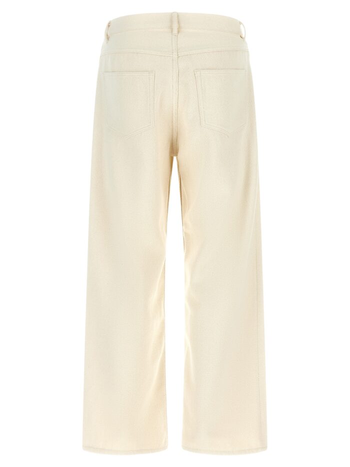 AURALEE Noil Silk Pants