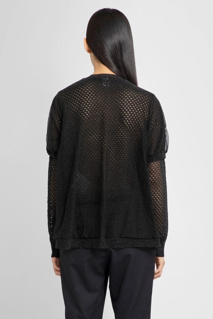 NOIR KEI NINOMIYA Knitted Layered Sweater