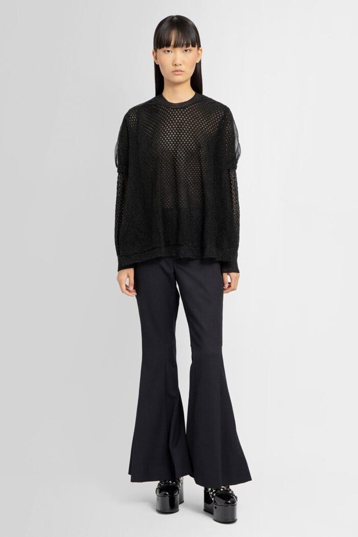 NOIR KEI NINOMIYA Knitted Layered Sweater