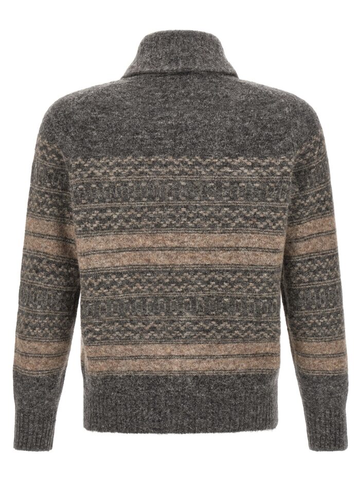 Brunello Cucinelli 'Nordic Jacquard' Cardigan
