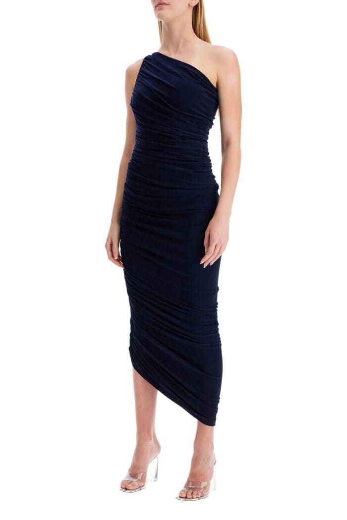 NORMA KAMALI Asymmetric Diana Lycra Dress