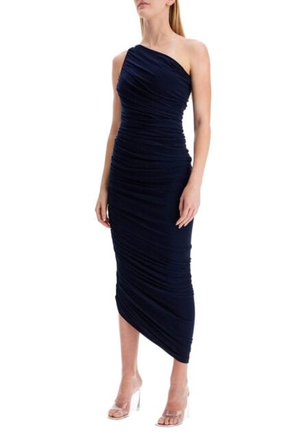 NORMA KAMALI Asymmetric Diana Lycra Dress