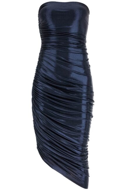 NORMA KAMALI Diana Strapless Dress In Lycra