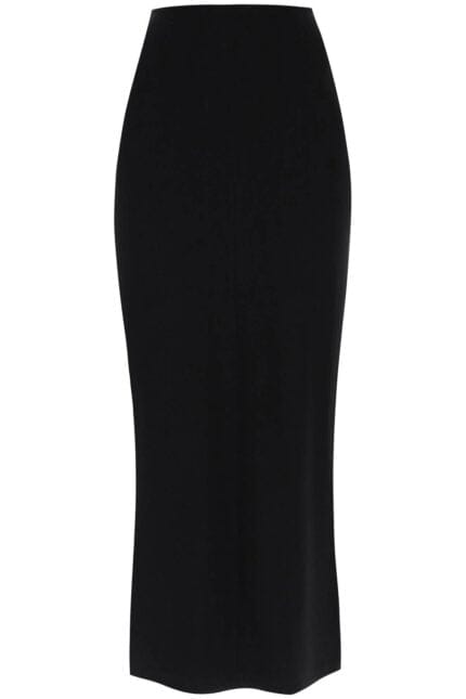 NORMA KAMALI Long Skirt In Poly Lycra