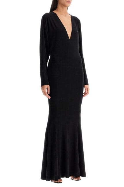 NORMA KAMALI Mermaid-style Dress With Dolman Sleeves