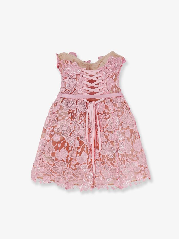 Retrofete Novalie Mini Dress With Satin Belt