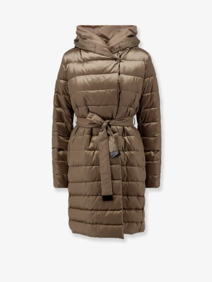 MAX MARA THE CUBE Novef Reversible Water-repellent Satin Down Jacket