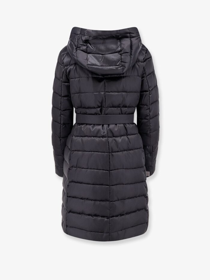 MAX MARA THE CUBE Novef The Cube Long Down Jacket With Belt