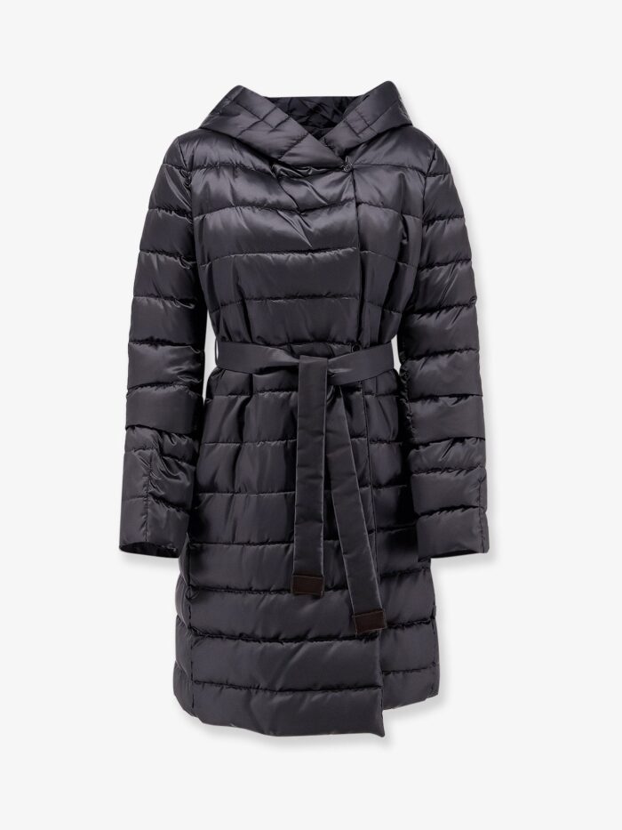 max mara the cube novef the cube long down jacket with belt MAX MARA THE CUBE Novef The Cube Long Down Jacket With Belt