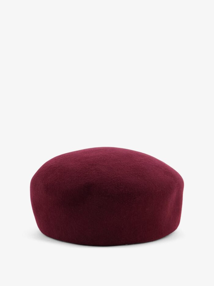 THE FRANKIE SHOP Noxley Pillbox Wool Beret Hat