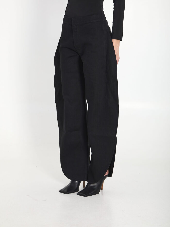 Alaia Petals denim jeans