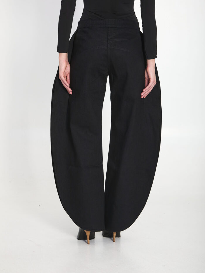Alaia Petals denim jeans