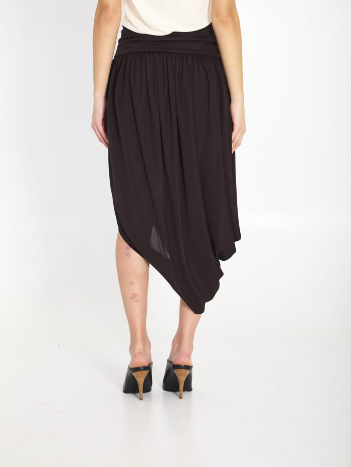 Alaia Twisted midi skirt