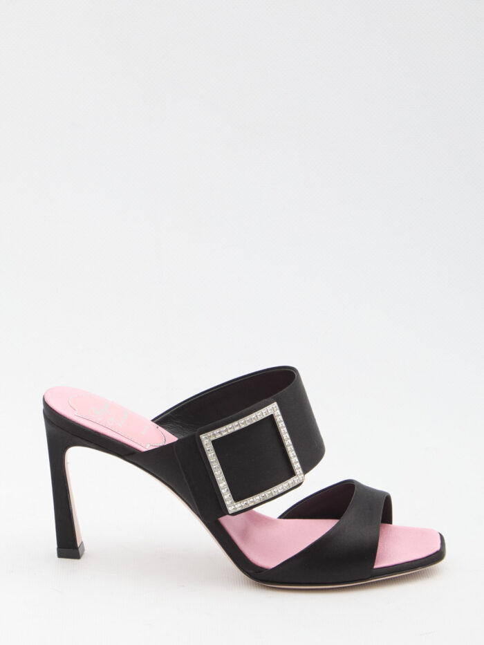 roger vivier trompette satin mules Roger Vivier Trompette satin mules