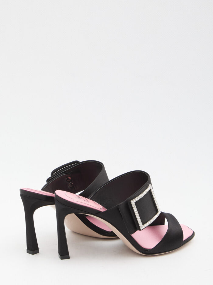 Roger Vivier Trompette satin mules