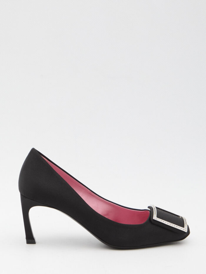 Roger Vivier Trompette satin pumps