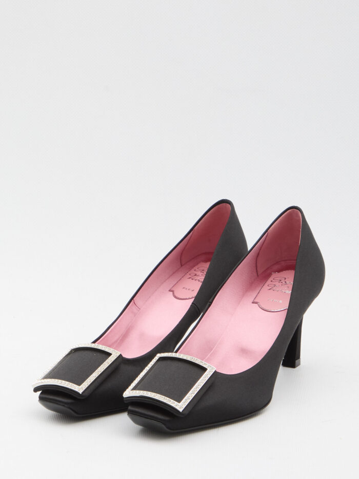 Roger Vivier Trompette satin pumps