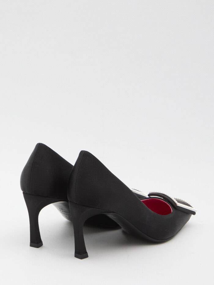 Roger Vivier Trompette satin pumps
