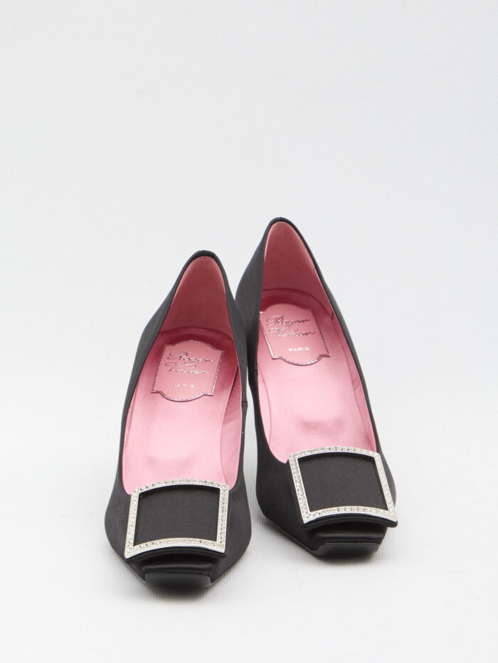 Roger Vivier Trompette satin pumps
