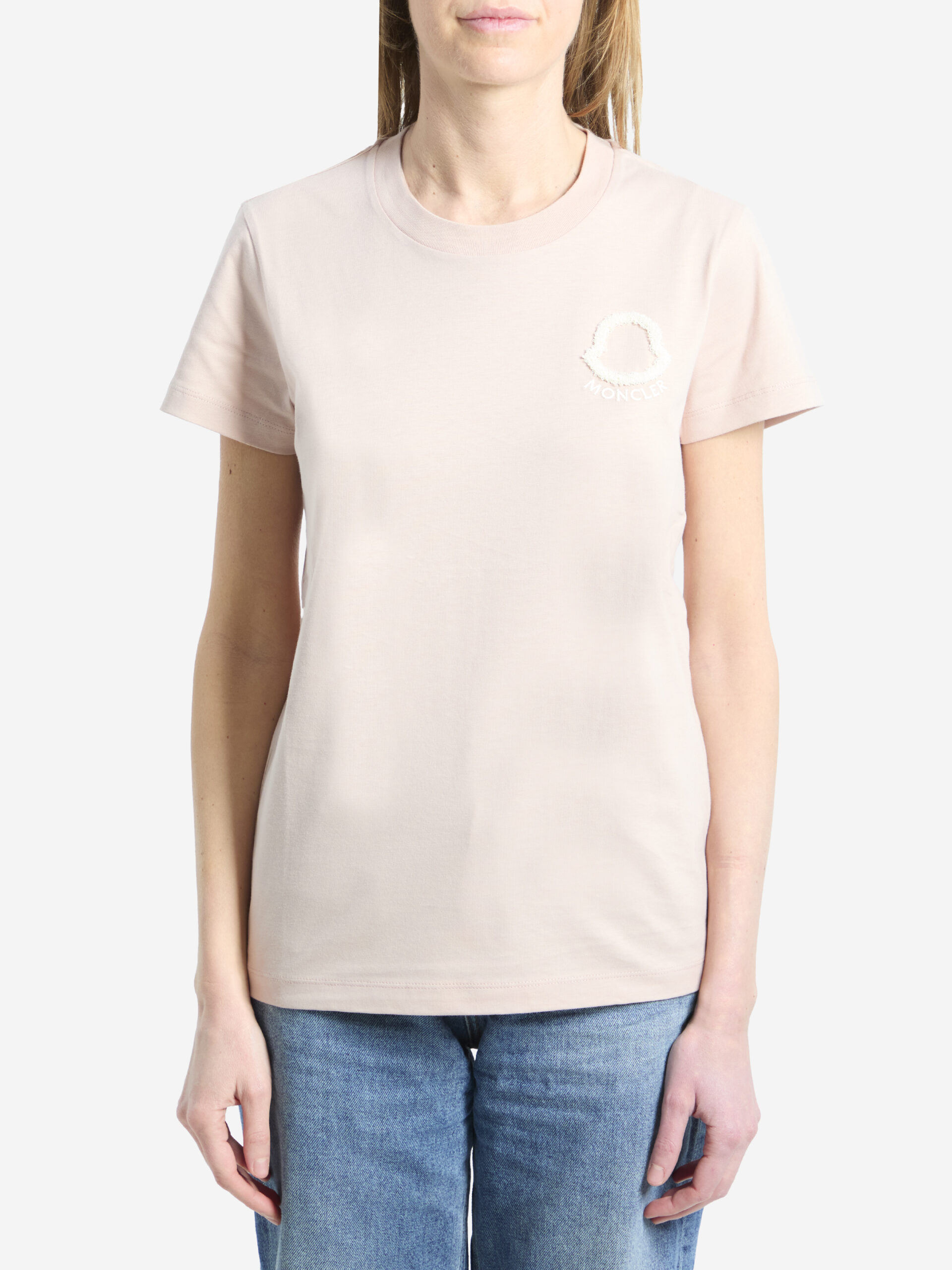Moncler T-shirt with embroidered logo