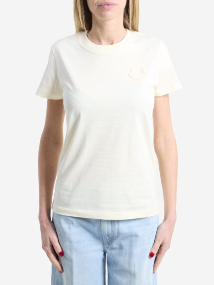 Moncler T-shirt with embroidered logo