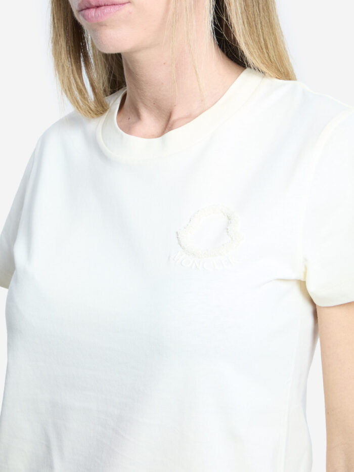 Moncler T-shirt with embroidered logo