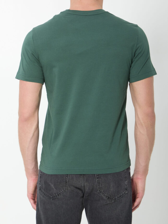 Moncler Cotton T-shirt with tricolor logo