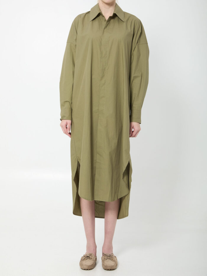 the frankie shop bloom organic cotton shirt dress The Frankie Shop Bloom organic cotton shirt dress