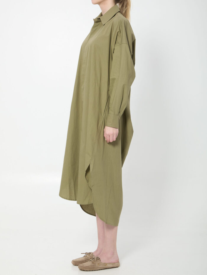The Frankie Shop Bloom organic cotton shirt dress