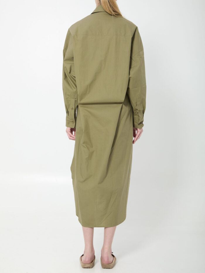 The Frankie Shop Bloom organic cotton shirt dress
