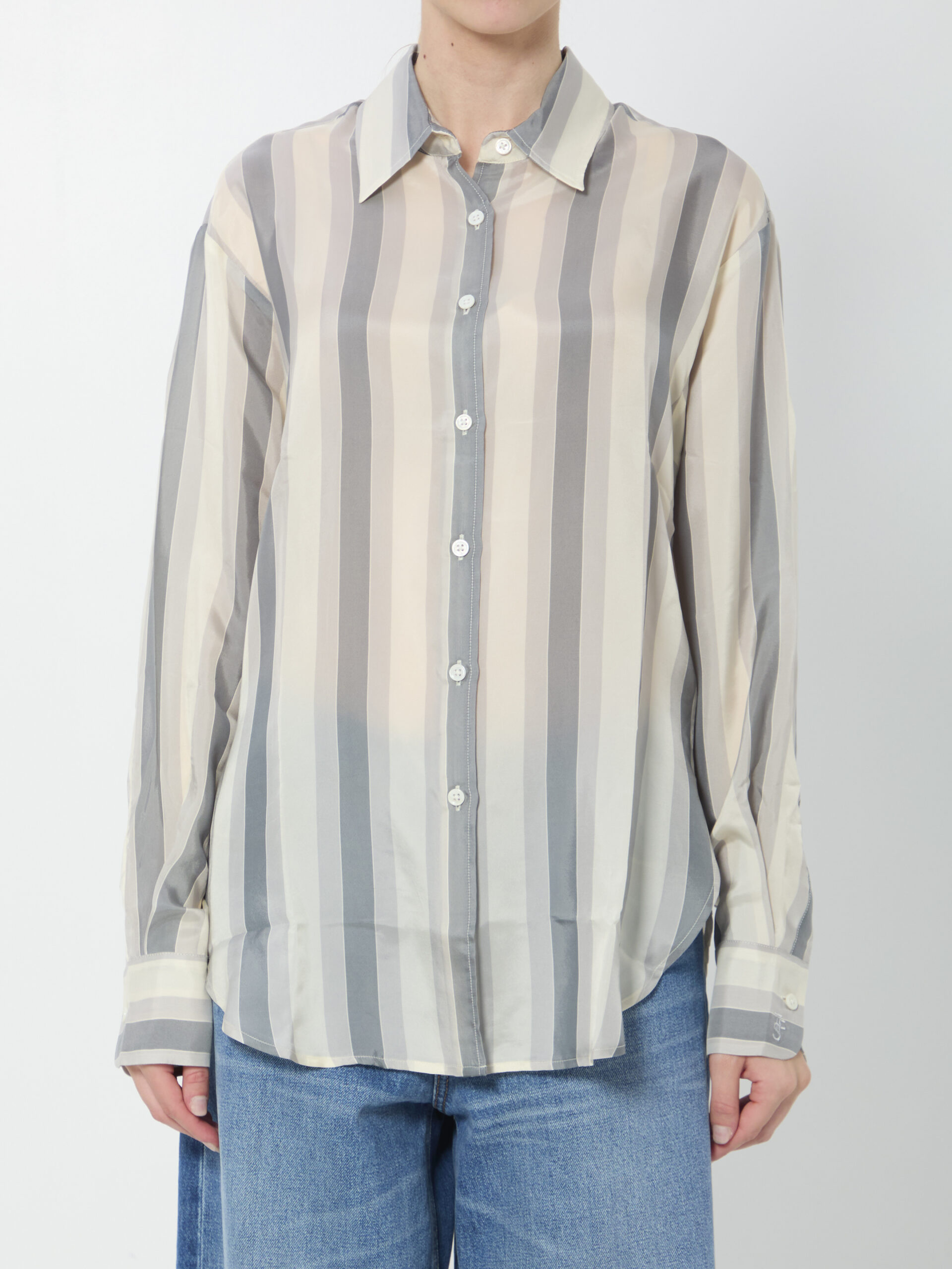 The Frankie Shop Peri fluid shirt