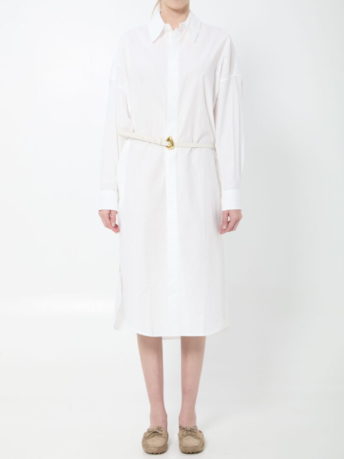 the frankie shop bloom organic cotton shirt dress The Frankie Shop Bloom organic cotton shirt dress