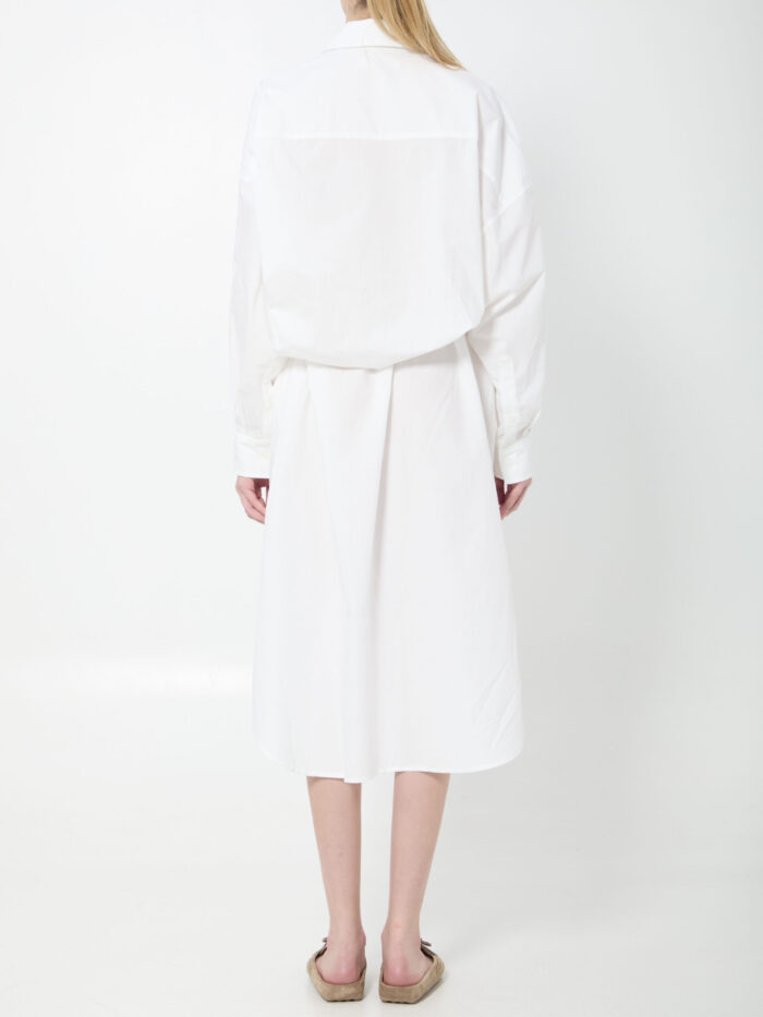 The Frankie Shop Bloom organic cotton shirt dress
