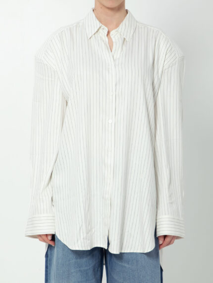The Frankie Shop Oana fluid button-up shirt