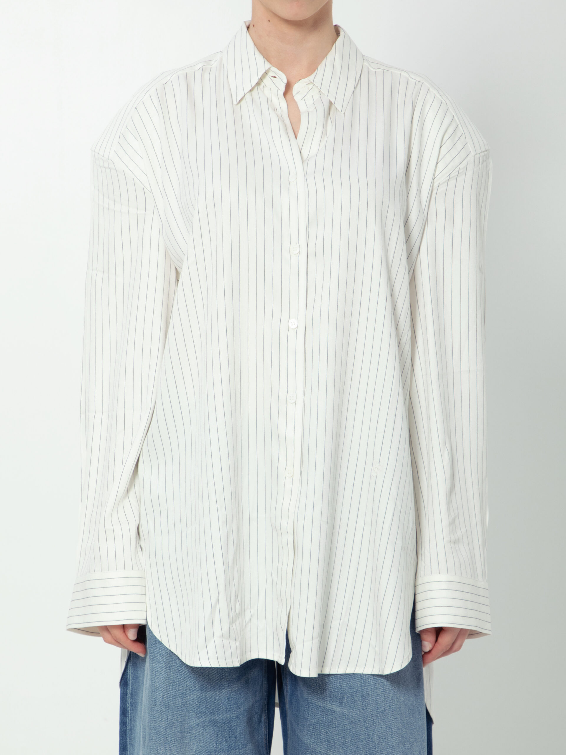 The Frankie Shop Oana fluid button-up shirt