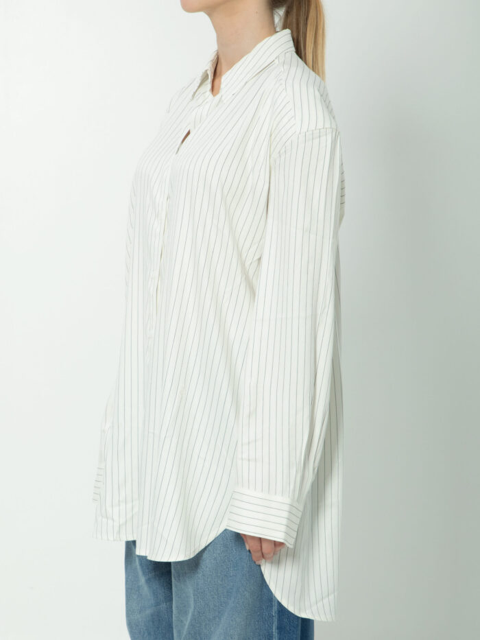 The Frankie Shop Oana fluid button-up shirt