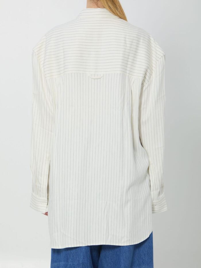 The Frankie Shop Oana fluid button-up shirt