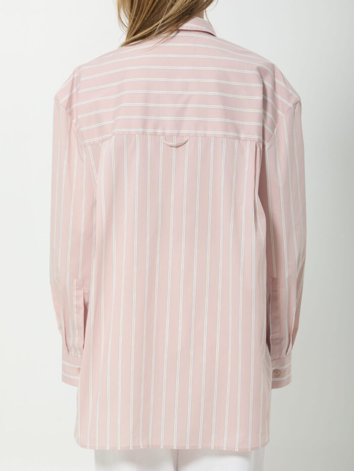 The Frankie Shop Oana padded shirt