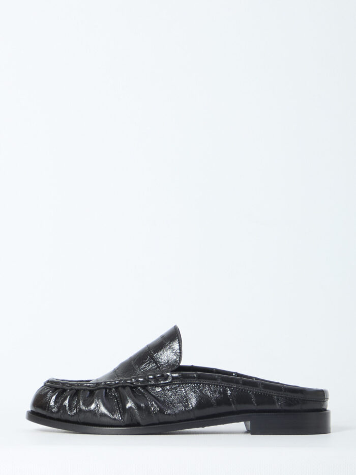 Saint Laurent Le Loafer loafers in eel skin