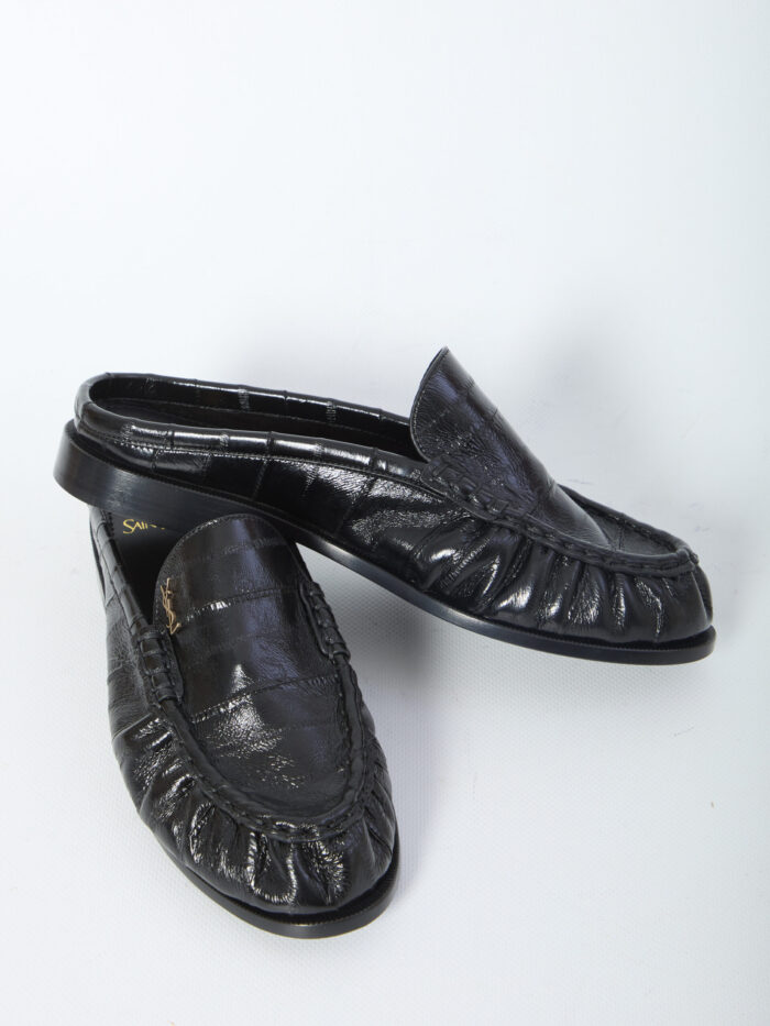 Saint Laurent Le Loafer loafers in eel skin