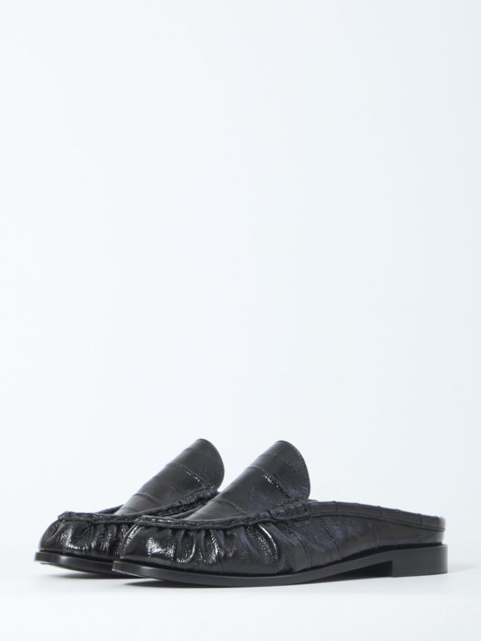 Saint Laurent Le Loafer loafers in eel skin