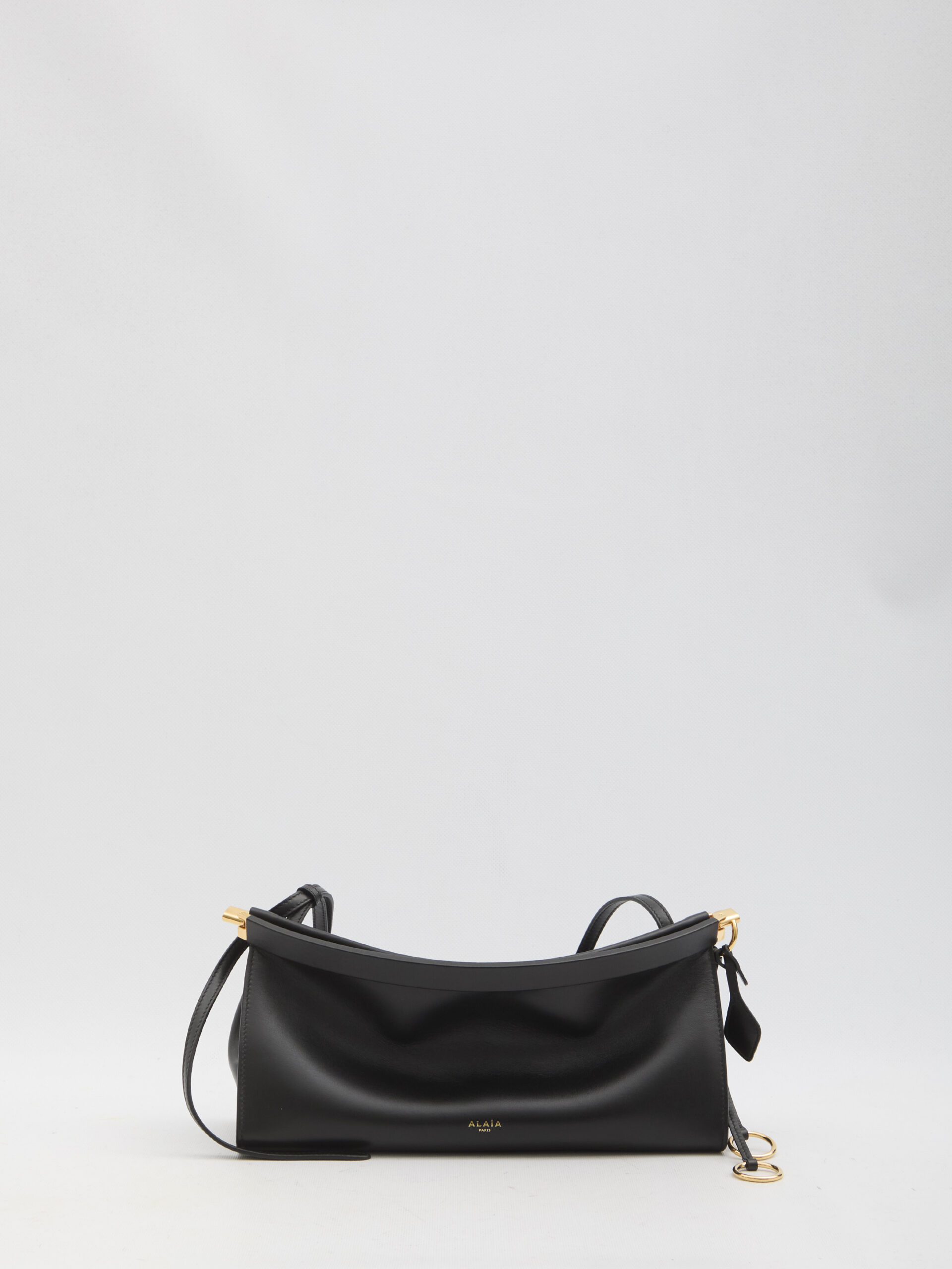 Alaia Medium Le Click East West black bag