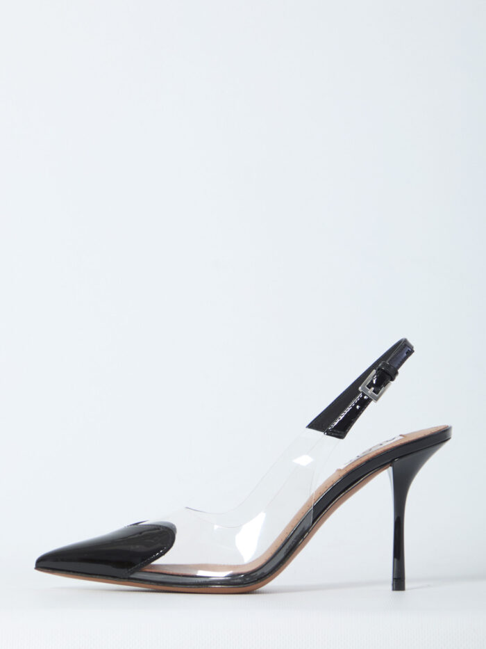 Alaia Le Coeur slingback pumps
