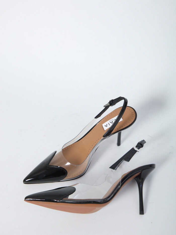 Alaia Le Coeur slingback pumps