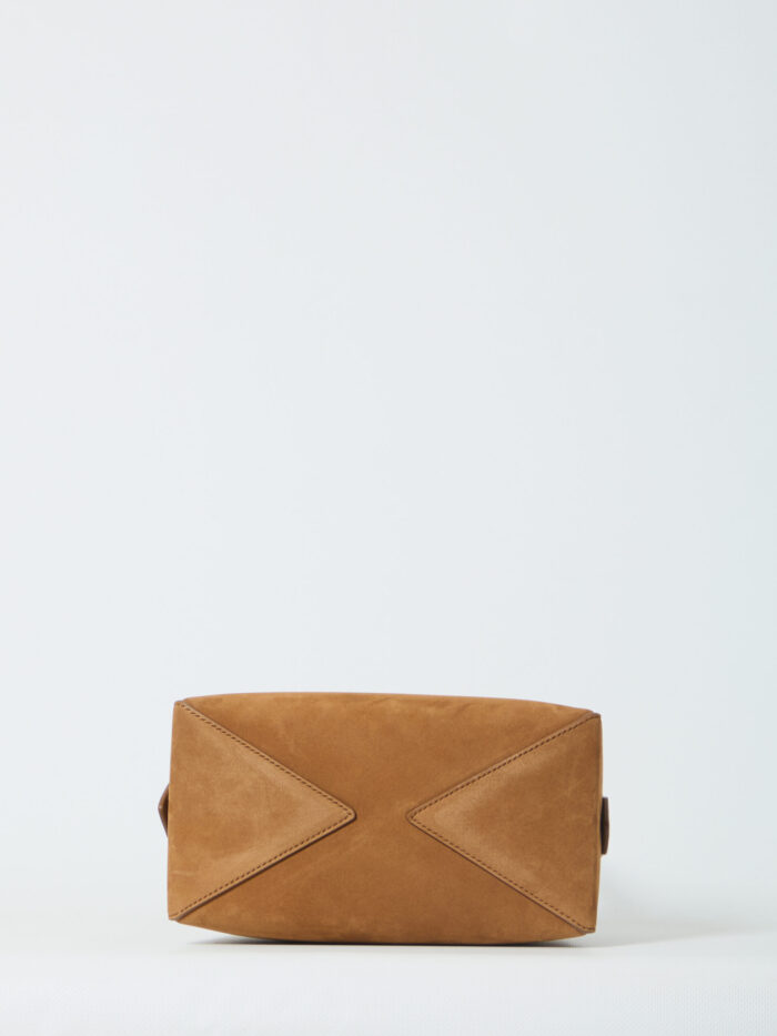 Alaia Nabuck Le Bouledogue bag small