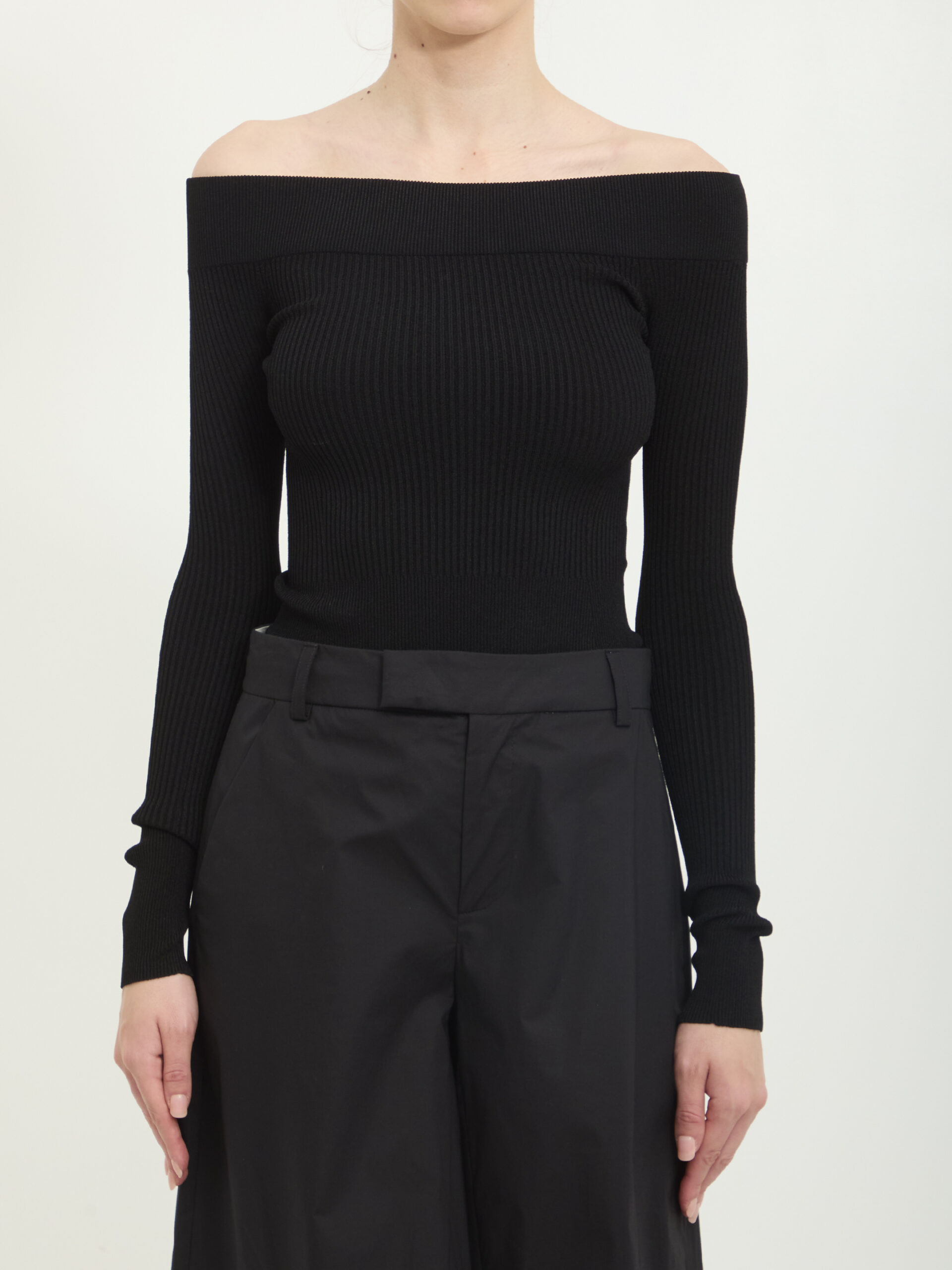 Alaia Ribbed knit shaping body