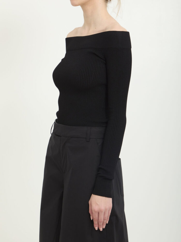 Alaia Ribbed knit shaping body
