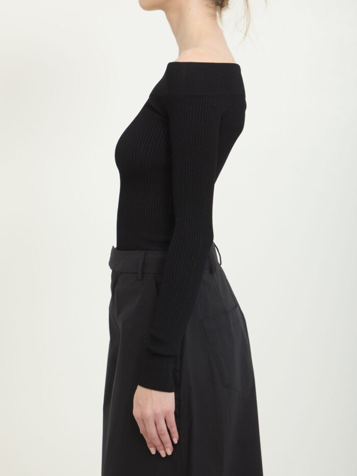Alaia Ribbed knit shaping body